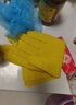 帮手仕 加厚牛筋乳胶手套10双 橡胶皮防水耐磨洗碗菜衣服家务保洁厨房卫生劳保 大号 实拍图