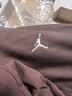 Jordan男子乔丹 飞人Logo  针织毛圈 圆领套头衫卫衣FV7296-223棕M 实拍图