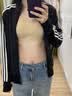 润微大胸显小内衣女士前扣拉链上托防下垂收副乳无痕运动文胸罩可外穿 实拍图