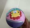 费雪（Fisher-Price）儿童玩具球12cm 小皮球拍拍球幼儿园橡胶篮球粉紫生日礼物礼品 实拍图