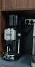 德龙（Delonghi）咖啡机 家用电动磨豆机 咖啡豆研磨器全自动磨粉配件 现磨意式磨粉机可视面板KG521.M银色新年礼物 实拍图