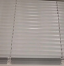 美尔耐免打孔百叶窗帘卧室卫生间浴室厕所防水铝合金厨房升降遮光帘6010 免钉【标准哑光】白色 1平方米 实拍图