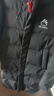 鸭鸭王一博同款312g充绒冰壳系列羽绒服长款男女极寒加厚冬季保暖外套 青光黑色 【冰壳3.0男女同款现货速发】 XL /180充绒273克 实拍图