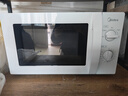 美的（Midea）【给老家送年货东哥同款】快捷微波炉 家用小型 360°转盘加热 旋钮操控 易洁内胆（M1-L213B） 实拍图