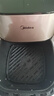 美的（Midea）小炎烤空气炸锅蒸烤一体上下双热源免翻面 可视窗口家用智能大容量6L金属内腔蒸汽嫩炸烤箱KZC6054 实拍图