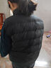 优衣库童装男女童PUFFTECH空气棉服可机洗背心新年红马甲478124 09 黑色 160 实拍图
