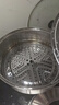爱仕达（ASD）蒸锅304不锈钢双层家用蒸煮炖汤锅 32CM加高多层蒸笼·原木系列G2 实拍图
