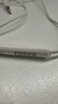漫步者（EDIFIER）H180 Plus半入耳式有线耳机 3.5mm接口 游戏运动通话降噪K歌吃鸡带麦电脑笔记本 白色 实拍图