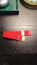 新款适用华为Watch FIT4/3手表表带fit2编织磁吸fit尼龙磁吸表扣pro智能运动三代男女手链替换腕带 【升级编织磁吸】红色 适用华为FIT3/4/4pro【银色连接器】 实拍图