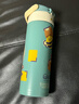 膳魔师（THERMOS）保温杯儿童直饮水杯小学生开学必备小黄鸭水壶带杯套500ml淡绿 实拍图
