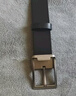 京东京造针扣男士皮带 真皮牛皮腰带自动扣情人节新年礼物新款自营120cm黑 实拍图