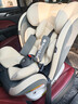 Heekin德国 儿童安全座椅汽车用0-4-12岁婴儿宝宝360度旋转ISOFIX硬接口 时尚灰(ISOFIX+360度旋转) 实拍图