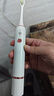 博皓（prooral）声波电动牙刷护龈压感提醒 自动牙刷成人充电式 情侣款 生日礼物T33 白色 实拍图