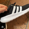 阿迪达斯（adidas）男鞋跑步鞋运动鞋轻便减震防滑休闲鞋 黑/白 39 实拍图
