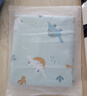 水星儿童（MERCURY Kids）幼儿园全棉抗菌床褥罩(湖水绿/远古龙)60cm×135cm 婴幼儿A类 实拍图