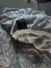 无印良品仿兔毛绒床笠单件加厚保暖蓄热床单全包保护套子180*200cm咖色 实拍图
