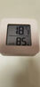 温湿度计婴儿房室内家用车内电子温湿度计迷你便携高精度传感器可壁挂 智能温湿度计-白色小巧*1 实拍图