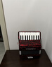 鹦鹉（YINGWU）手风琴键盘 中华老字号初学入门成人儿童专业演奏考级乐器 8贝司红色22键+大礼包 实拍图