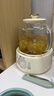 小熊（Bear）全玻璃养生壶 纯玻璃多功能恒温壶 办公室轻音炖煮花茶 1L YSH-J10D1 实拍图
