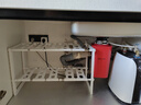 京东京造可伸缩厨房置物架 水槽不锈钢架微波炉烤箱碗碟储物收纳架子43~72 实拍图