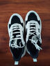 鸿星尔克运动鞋秋季男鞋透气运动鞋轻便跑鞋百搭老爹鞋男子休闲鞋桀骜2.0 正黑/微晶白 41 实拍图