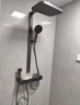 箭牌（ARROW）K550淋浴花洒套装枪灰琴键四功能花洒增压方杆巨幕顶喷AE34913GGW 实拍图