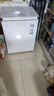 海尔（Haier）142L单温冰柜小型家用小冰柜商用减霜一级能效冷藏冷冻转换深冷冷柜小冰箱BC/BD-142GHW9D国家补贴 实拍图