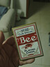 Bee小蜜蜂扑克牌德州扑克纸牌宽牌黑芯纸耐用一条装 12副（6红6蓝） 实拍图