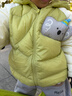 巴拉巴拉童装儿童羽绒服宝宝女童男童2025年冬季保暖外套宝宝上衣萌趣轻薄 实拍图