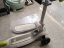 babycare儿童滑板车2-6岁二合一折叠童车重力转向宝宝可坐生日礼物 辛德白 实拍图