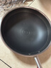 康巴赫炒锅不粘锅316L不锈钢炒菜锅32cm蜂窝平底煎炒锅电磁炉燃气灶通用 实拍图