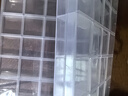 首饰盒透明美甲收纳盒固定格子防蹿首饰盒小型串珠饰品盒螺丝盒 【2个】 24格透明多格收纳盒-不窜格 实拍图