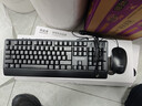 联想生态品牌异能者有线键盘鼠标套装 全尺寸防泼溅人体工学手感舒适 商务办公台式/小新适用键鼠KM102 实拍图