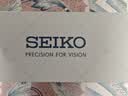 精工（SEIKO）眼镜框男款全框钛材休闲近视光学镜架HC3012 90 53mm亮深褐/金色 实拍图