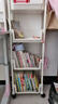顺优推车置物架落地可移动零食多功能厨房蔬菜架书籍收纳架五层SY-118 实拍图