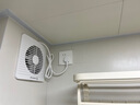金羚（JINLING）排气扇厨房卫生间换气扇浴室厕所排风扇橱窗式6寸APC15-2-2H1 实拍图