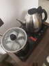 吉谷（K·KOU）全自动双底部上水电热水壶 茶台烧水壶一体桌沸点恒温电茶壶套装泡茶家庭专用【1.2L+0.8L】 TC008 实拍图