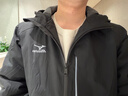 美津浓（MIZUNO）户外夹克男连帽梭织透气情侣锋衣加绒加厚加棉外套男上衣 实拍图