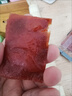 良品铺子高蛋白肉脯原味500g约27包 靖江风味 猪肉鸡肉干 解馋休闲食品 实拍图