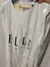ELLE法式莱赛尔天丝连衣裙女2025春季新款气质圆领米白色无袖裙子 米白 L 实拍图