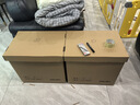 得力（deli）搬家纸箱 加厚特大号纸箱子快递打包箱收纳箱整理箱包装纸壳箱60*40*50cm【有扣手-5个装】PK135 实拍图