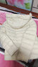 坦博尔轻薄羽绒服女短款连帽百搭休闲秋冬女士外套 布蕾黄 S(160) 实拍图