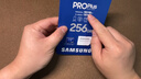 三星（SAMSUNG）256GB TF MicroSD 内存卡 4K高速蓝卡 U3A2V30 读速180MB/s 游戏机无人机运动相机存储卡 PRO Plus 实拍图