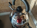 美厨（MAXCOOK）烧水壶304不锈钢水壶 5L加厚鸣音 煤气电磁炉通用 MC005YJ 实拍图