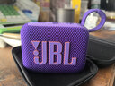 JBL GO4 音乐金砖四代 蓝牙音箱 户外便携音箱 手机电脑音响 购物推荐 jbl go4 烟影紫 实拍图