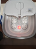 美的(Midea)折叠保暖泡脚桶自动按摩暖脚泡脚盆洗脚盆活氧气泡内支撑年货生日礼物送男女友MK-AJ0301 实拍图