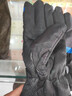 冬季新款男士保暖手套户外滑雪摩托车电动车骑行手套骑车加绒加厚 【防风加绒炫动款】--活力蓝 均码1双【适用于掌围19-24cm】 实拍图