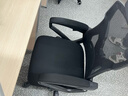 锦汐 电脑椅家用办公椅子靠背人体工学椅学习转椅老板座椅游戏电竞椅 【二代升级款】黑框黑网 实拍图