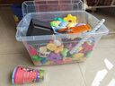 Cetomo 透明收纳箱特大号整理箱带轮外体积60L 53*38.5*31cm 1个装 实拍图
