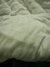 京东京造加厚兔毛绒感四件套 A类双面绒牛奶绒床单被套枕套保暖秋冬季双人床品 奶油白1.8m床 实拍图